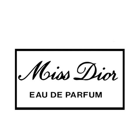 miss dior sticker.